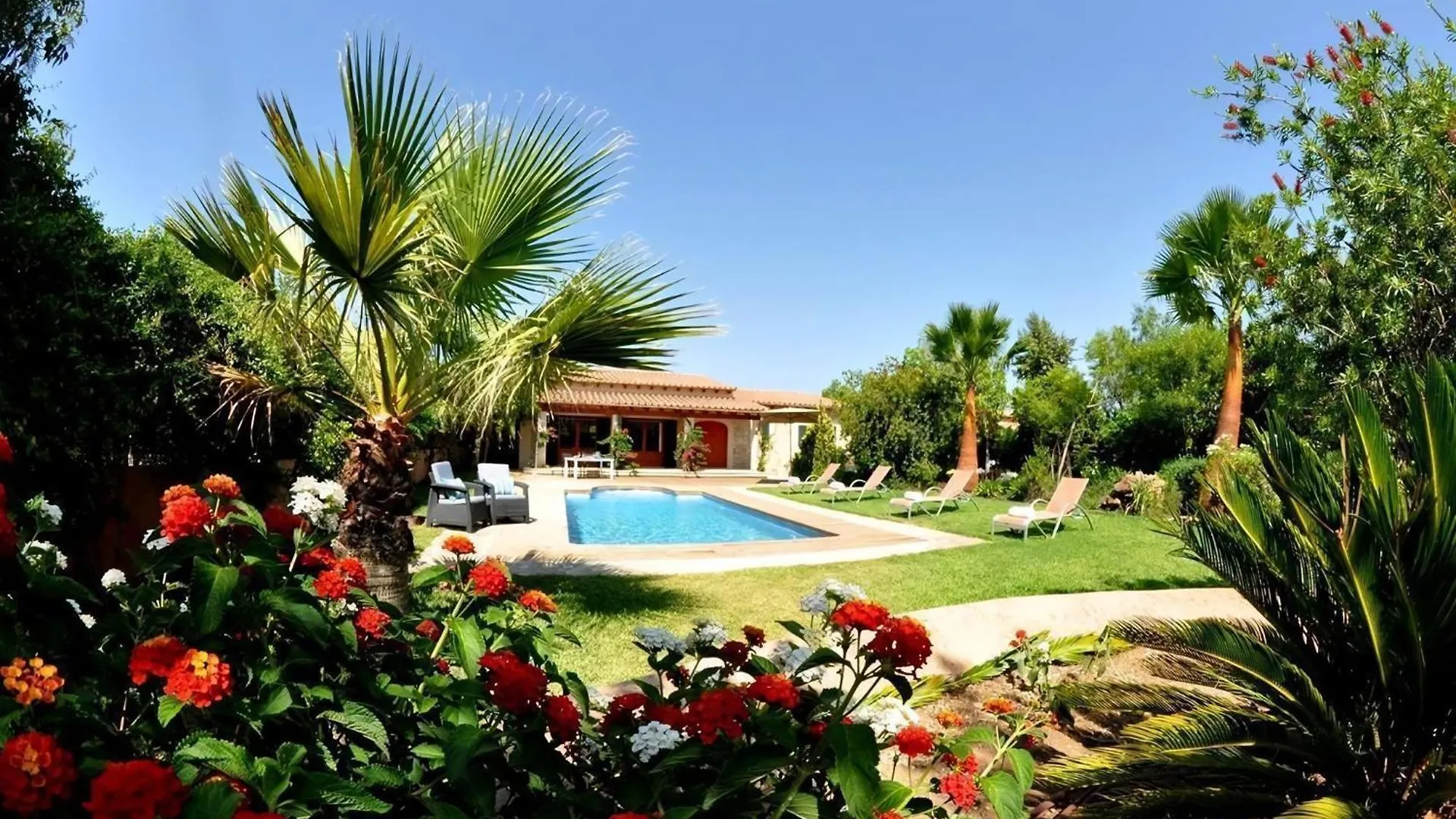 Ferienhaus Villa Vista Verde Mit Pool Und Garten Sa Pobla Prázdninový dům