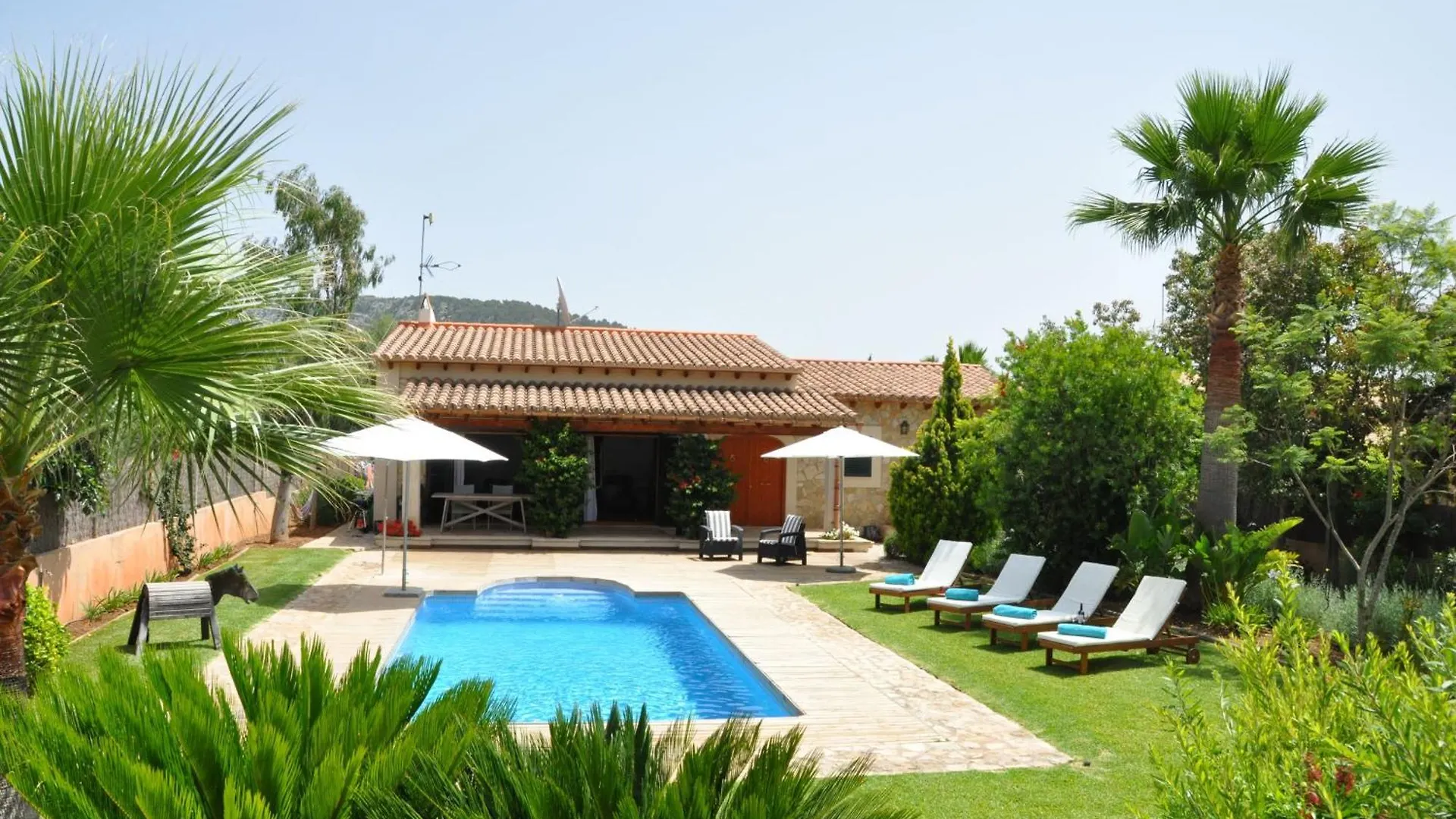 Ferienhaus Villa Vista Verde Mit Pool Und Garten Sa Pobla