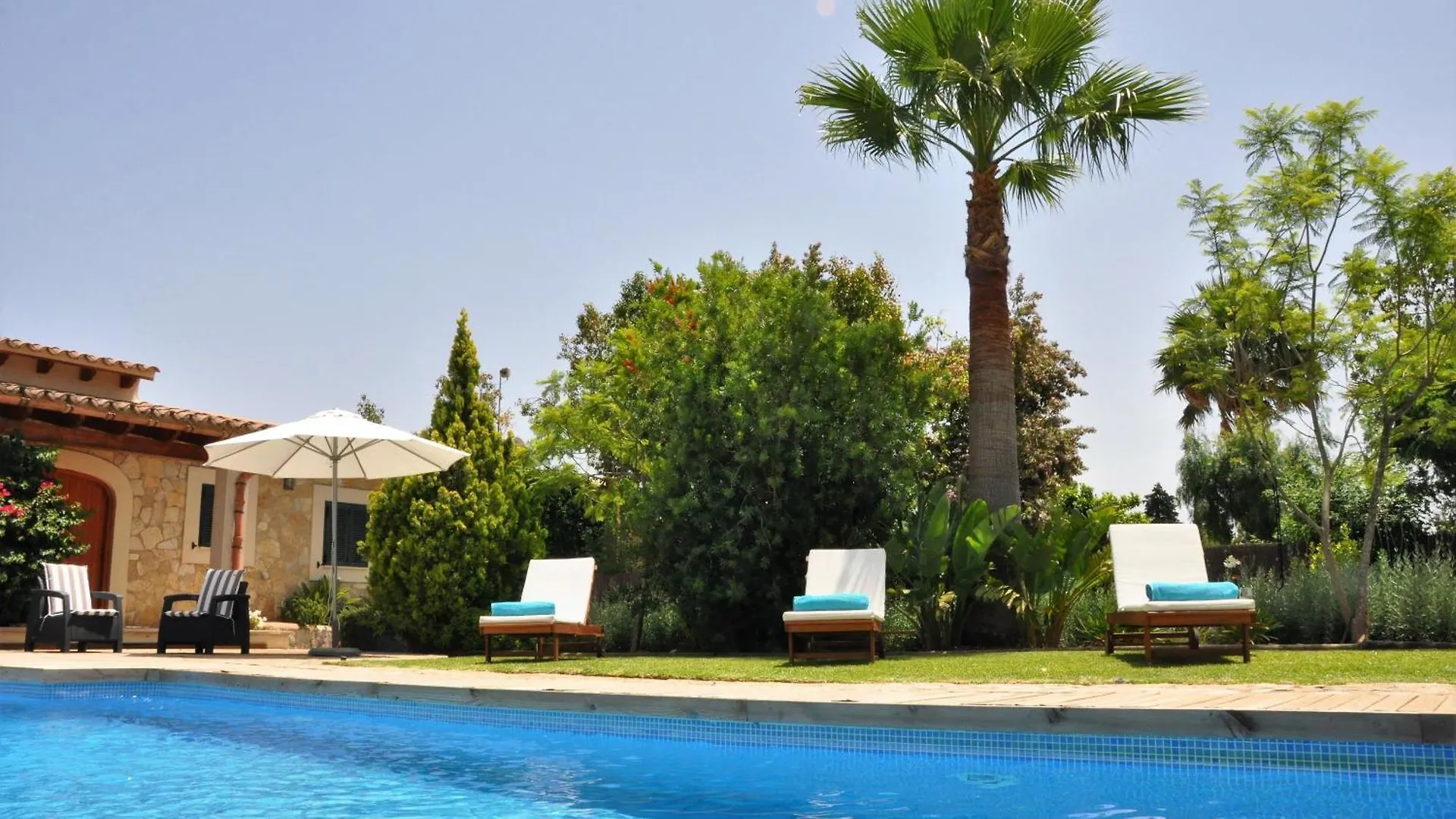 Ferienhaus Villa Vista Verde Mit Pool Und Garten Sa Pobla Prázdninový dům