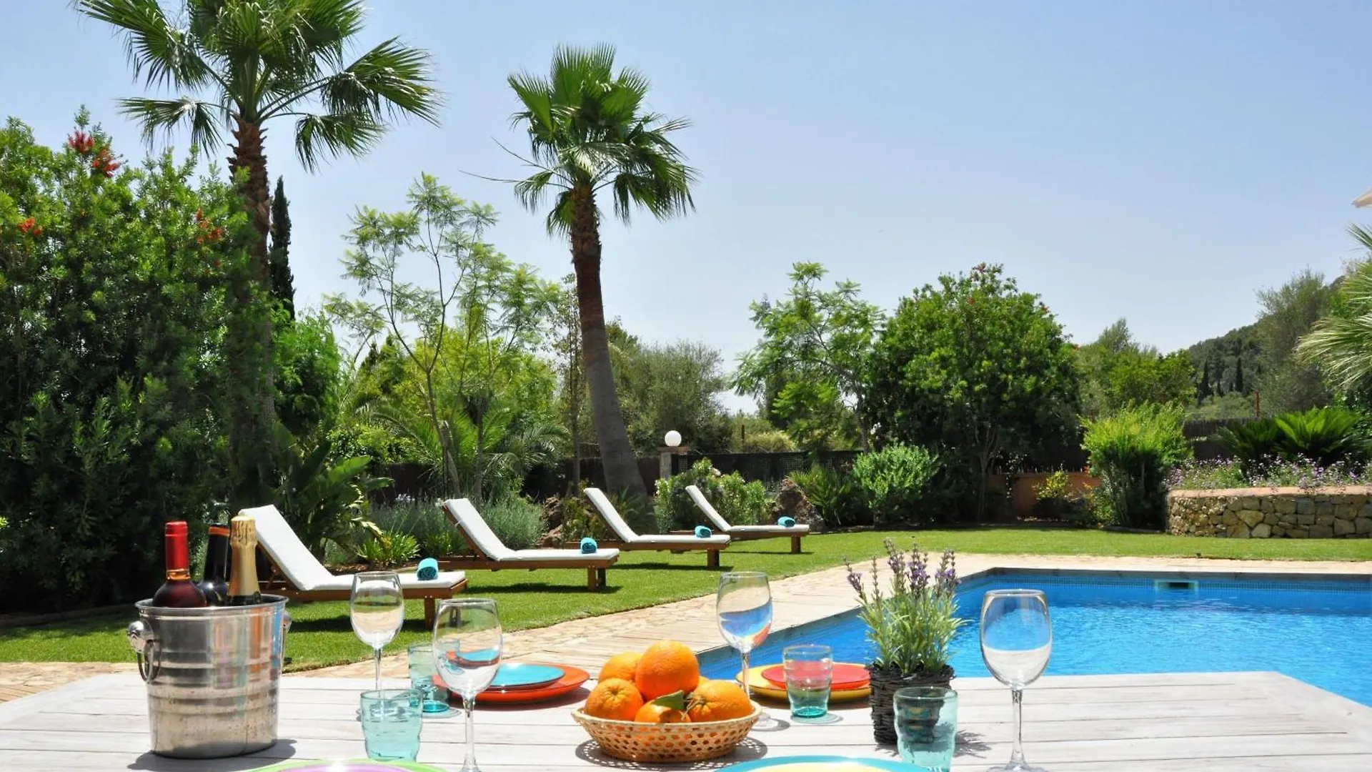 Ferienhaus Villa Vista Verde Mit Pool Und Garten Sa Pobla Prázdninový dům