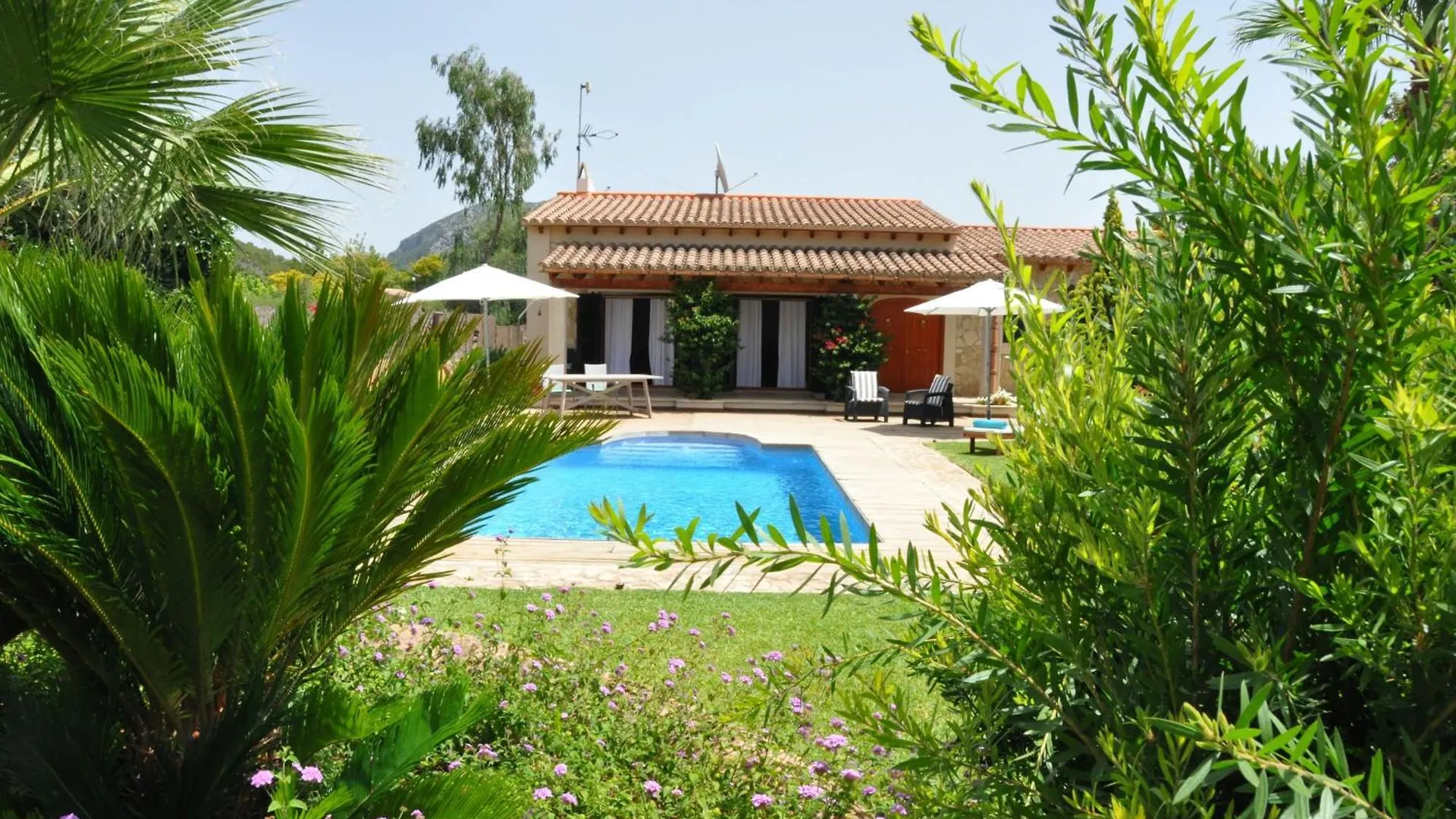 Prázdninový dům Ferienhaus Villa Vista Verde Mit Pool Und Garten Sa Pobla Španělsko