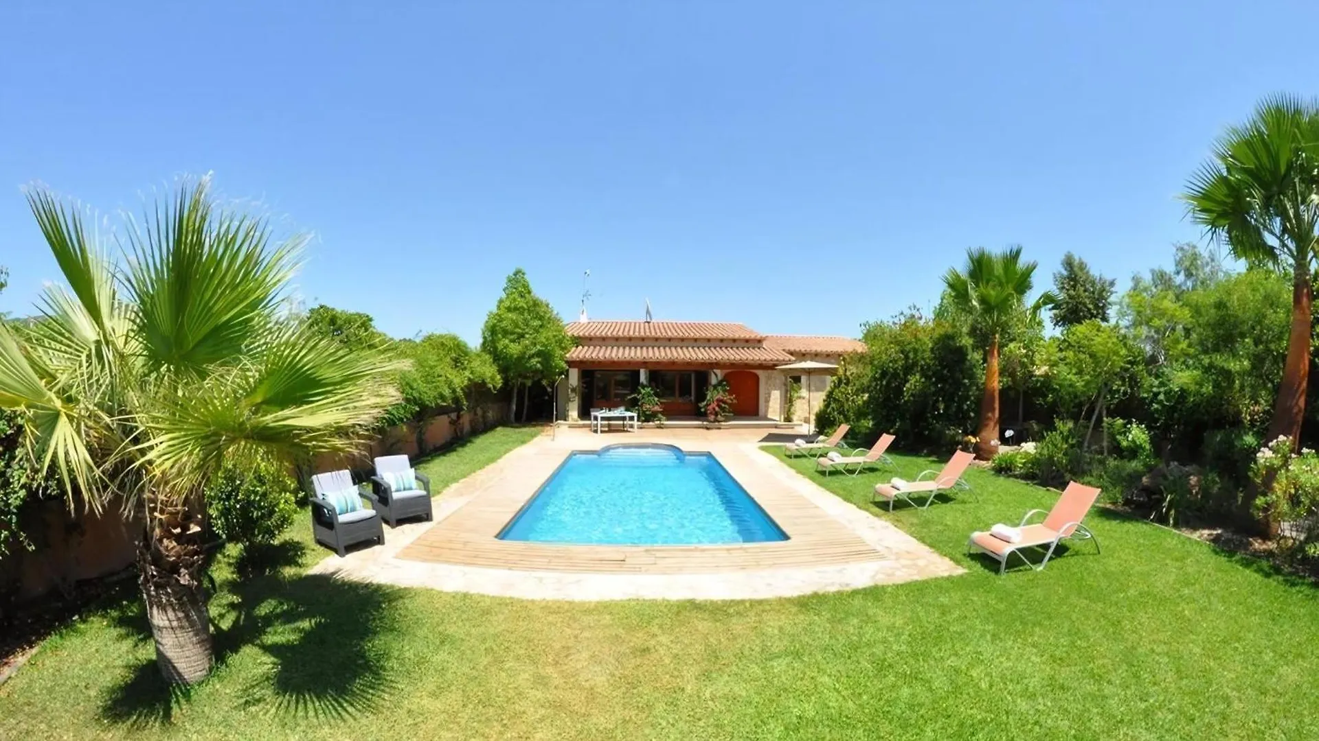 Ferienhaus Villa Vista Verde Mit Pool Und Garten Sa Pobla